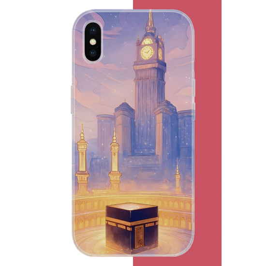 iPhone X-XS Uyumlu Kabe3 UV Baskılı Silikon Kılıf