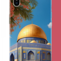 iPhone X-XS Uyumlu Kudüs3 UV Baskılı Silikon Kılıf