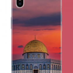 iPhone X-XS Uyumlu Kudüs4 UV Baskılı Silikon Kılıf