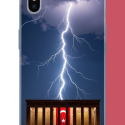 iPhone X-XS Uyumlu Anıtkabir UV Baskılı Silikon Kılıf