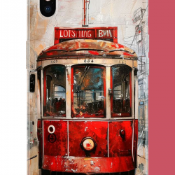 iPhone X-XS Uyumlu Taksim Tramvay UV Baskılı Silikon Kılıf