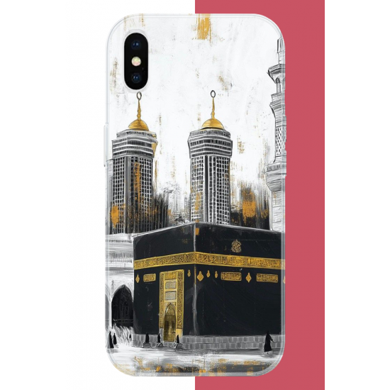 iPhone X-XS Uyumlu Kabe6 UV Baskılı Silikon Kılıf