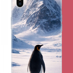 iPhone X-XS Uyumlu nihilist Penguen2 UV Baskılı Silikon Kılıf