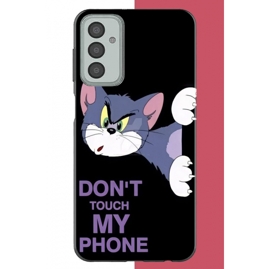Samsung Galaxy M13-M23 Uyumlu telefonuma dokunma2 UV Baskılı Silikon Kılıf