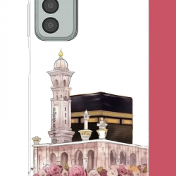 Samsung Galaxy M13-M23 Uyumlu çiçekli kabe.jpeg UV Baskılı Silikon Kılıf