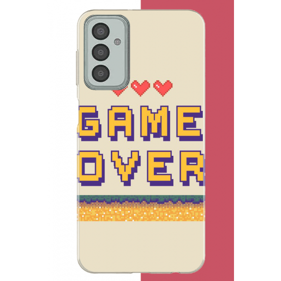 Samsung Galaxy M13-M23 Uyumlu game over UV Baskılı Silikon Kılıf