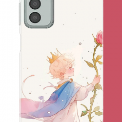 Samsung Galaxy M13-M23 Uyumlu küçük prens6 UV Baskılı Silikon Kılıf