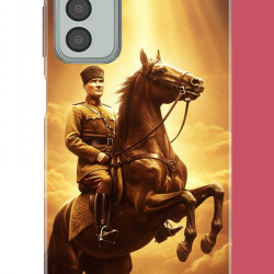Samsung Galaxy M13-M23 Uyumlu Atatürk5 UV Baskılı Silikon Kılıf