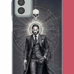 Samsung Galaxy M13-M23 Uyumlu baba yaga UV Baskılı Silikon Kılıf