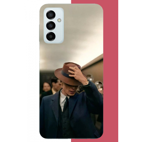 Samsung Galaxy M14 Uyumlu J. Robert Oppenheimer UV Baskılı Silikon Kılıf