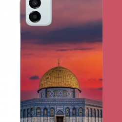 Samsung Galaxy M14 Uyumlu Kudüs4 UV Baskılı Silikon Kılıf