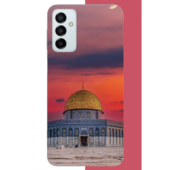 Samsung Galaxy M14 Uyumlu Kudüs4 UV Baskılı Silikon Kılıf