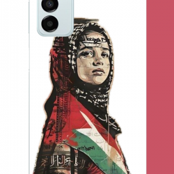 Samsung Galaxy M14 Uyumlu Filistin2 UV Baskılı Silikon Kılıf