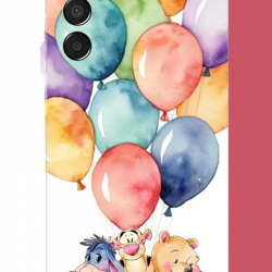 Samsung Galaxy M15 Uyumlu winnie the pooh.jpeg UV Baskılı Silikon Kılıf