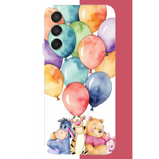Samsung Galaxy M15 Uyumlu winnie the pooh.jpeg UV Baskılı Silikon Kılıf