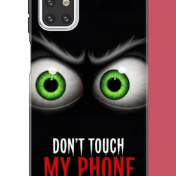 Samsung Galaxy M31s Uyumlu telefonuma dokunma1.jpeg UV Baskılı Silikon Kılıf