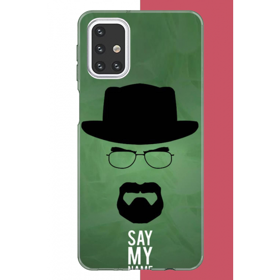 Samsung Galaxy M31s Uyumlu heisnberg UV Baskılı Silikon Kılıf