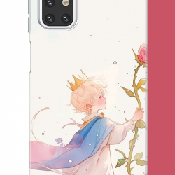 Samsung Galaxy M31s Uyumlu küçük prens6 UV Baskılı Silikon Kılıf