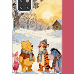 Samsung Galaxy M31s Uyumlu Winnie The Pooh2 UV Baskılı Silikon Kılıf
