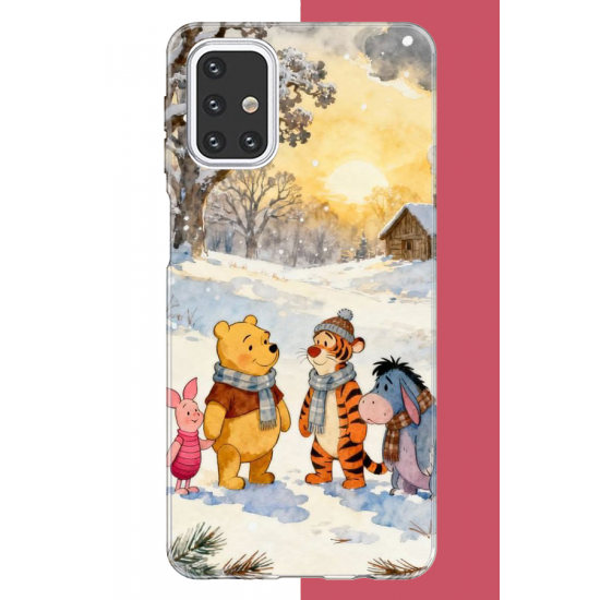 Samsung Galaxy M31s Uyumlu Winnie The Pooh2 UV Baskılı Silikon Kılıf Samsung Galaxy M31s Uyumlu Winnie The Pooh2 UV Baskılı Silikon Kılıf