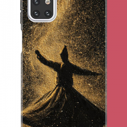 Samsung Galaxy M31s Uyumlu Semazen UV Baskılı Silikon Kılıf