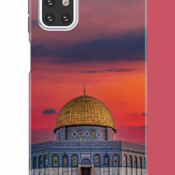 Samsung Galaxy M31s Uyumlu Kudüs4 UV Baskılı Silikon Kılıf