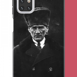 Samsung Galaxy M31s Uyumlu atatürk 2 UV Baskılı Silikon Kılıf