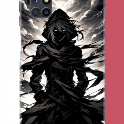 Samsung Galaxy M51 Uyumlu karanlık gölge anime karakter UV Baskılı Silikon Kılıf