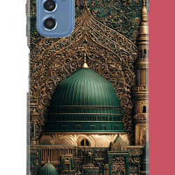 Samsung Galaxy M52 Uyumlu Kudüs2 UV Baskılı Silikon Kılıf