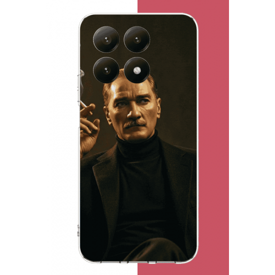 Xiaomi Mi 15T Uyumlu atatürk UV Baskılı Silikon Kılıf