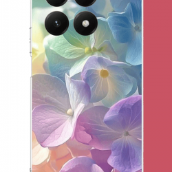 Xiaomi Mi 15T Uyumlu renkli çiçek2.jpeg UV Baskılı Silikon Kılıf