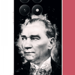 Xiaomi Mi 15T Uyumlu atatürk portre UV Baskılı Silikon Kılıf