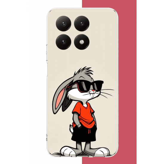 Xiaomi Mi 15T Uyumlu bagsbuny 1 UV Baskılı Silikon Kılıf