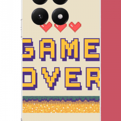 Xiaomi Mi 15T Uyumlu game over UV Baskılı Silikon Kılıf Xiaomi Mi 15T Uyumlu game over UV Baskılı Silikon Kılıf