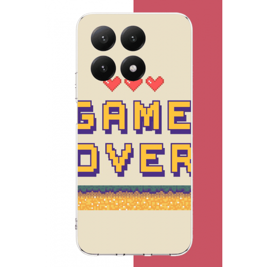 Xiaomi Mi 15T Uyumlu game over UV Baskılı Silikon Kılıf
