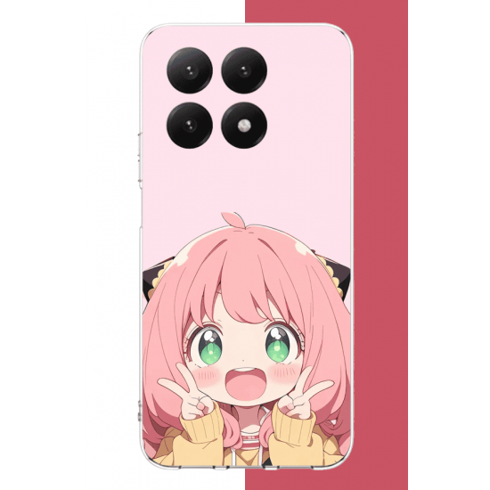 Xiaomi Mi 15T Uyumlu kawaii küçük kız2 UV Baskılı Silikon Kılıf