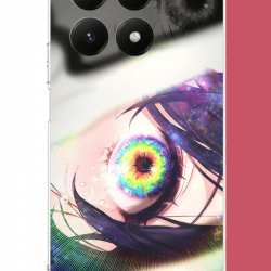 Xiaomi Mi 15T Uyumlu anime göz UV Baskılı Silikon Kılıf