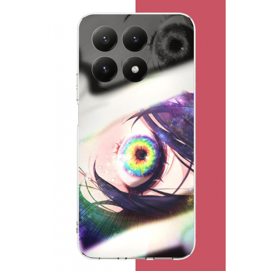Xiaomi Mi 15T Uyumlu anime göz UV Baskılı Silikon Kılıf