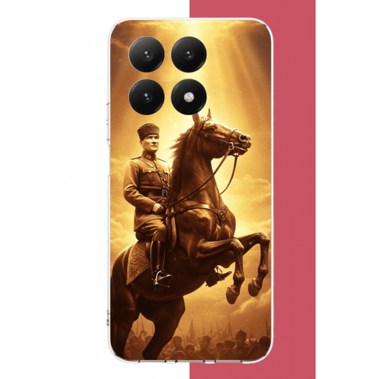 Xiaomi Mi 15T Uyumlu Atatürk5 UV Baskılı Silikon Kılıf