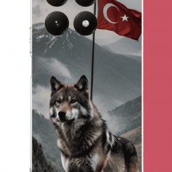 Xiaomi Mi 15T Uyumlu Ulu Kurt UV Baskılı Silikon Kılıf Xiaomi Mi 15T Uyumlu Ulu Kurt UV Baskılı Silikon Kılıf