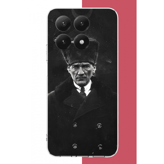 Xiaomi Mi 15T Uyumlu atatürk 2 UV Baskılı Silikon Kılıf