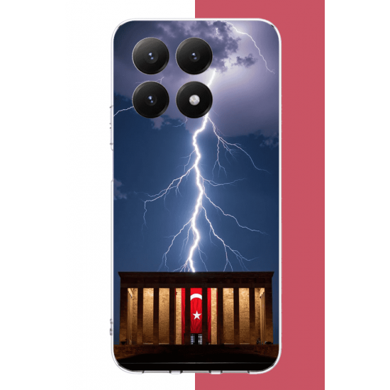Xiaomi Mi 15T Uyumlu Anıtkabir UV Baskılı Silikon Kılıf
