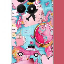 Xiaomi Mi 15T Uyumlu Travel Kolaj UV Baskılı Silikon Kılıf
