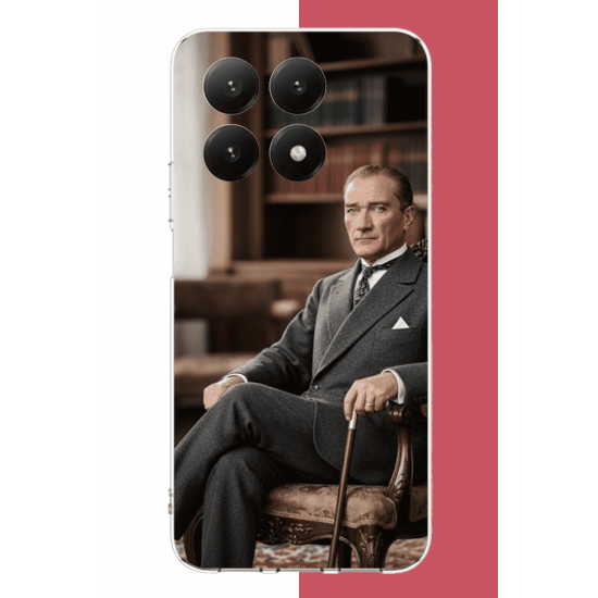 Xiaomi Mi 15T Uyumlu Atatürk6 UV Baskılı Silikon Kılıf