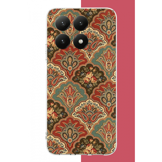 Xiaomi Mi 15T Uyumlu Çini Motif UV Baskılı Silikon Kılıf