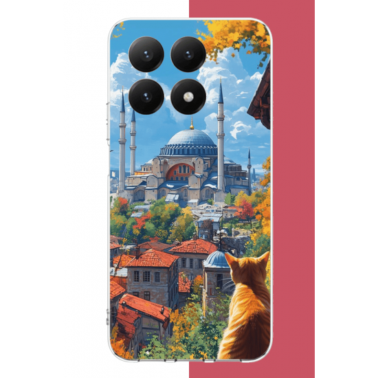 Xiaomi Mi 15T Uyumlu Ayasofya1 UV Baskılı Silikon Kılıf