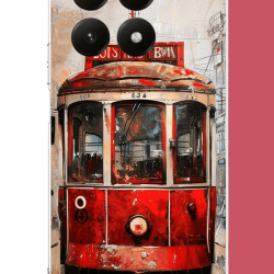 Xiaomi Mi 15T Uyumlu Taksim Tramvay UV Baskılı Silikon Kılıf