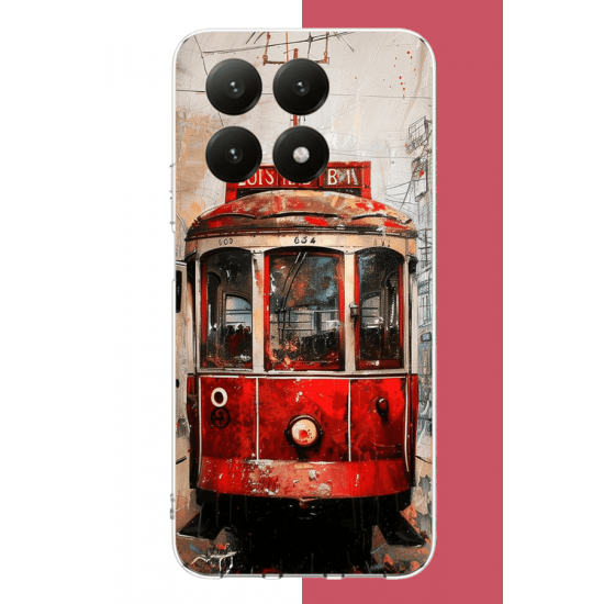 Xiaomi Mi 15T Uyumlu Taksim Tramvay UV Baskılı Silikon Kılıf