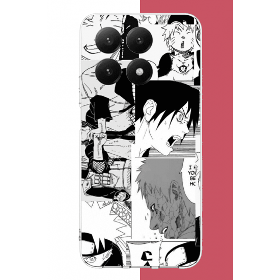 Xiaomi Mi 15T Uyumlu naruto kolaj2 UV Baskılı Silikon Kılıf