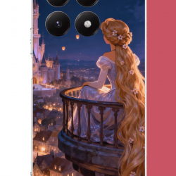 Xiaomi Mi 15T Uyumlu Rapunzel UV Baskılı Silikon Kılıf